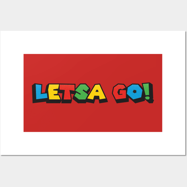 LET'S GO Wall Art by Heyday Threads